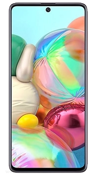 Samsung Galaxy A71 mobile phone photos