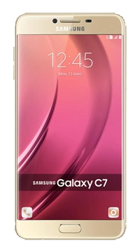 Samsung Galaxy C7 mobile phone photos
